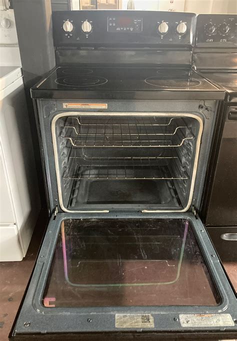 cleaning maytag glass top stove